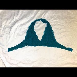 Never Worn Tillys Lace Teal Bralette